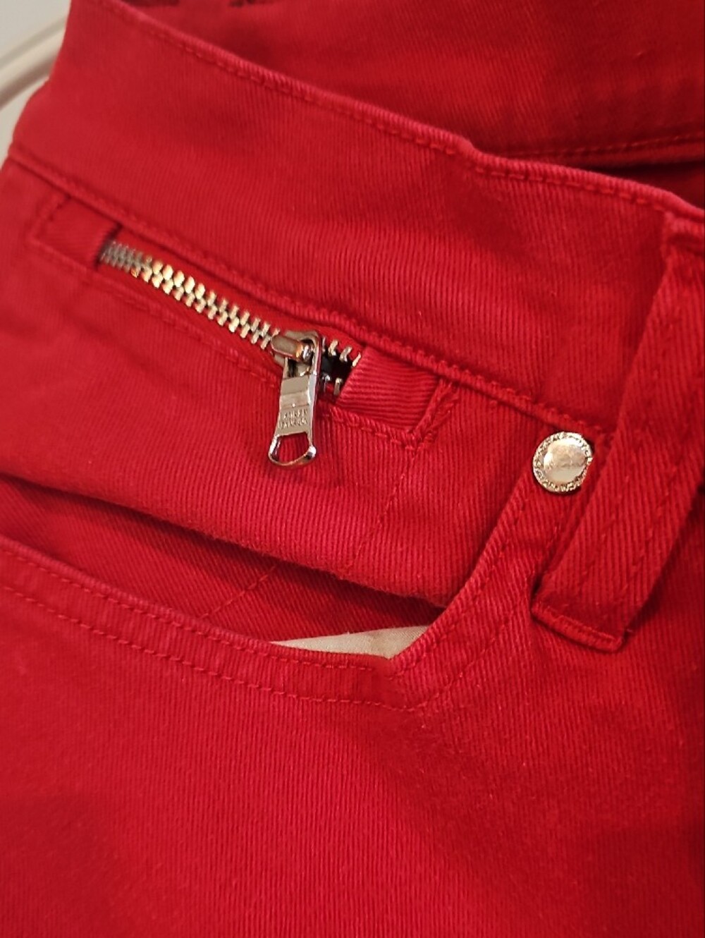LAUREN Ralph Lauren Ladies Red Jeans - Size 14
